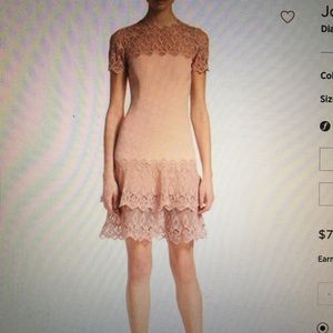 Jonathan Simkhai Diamond Crepe Appliqué Dress